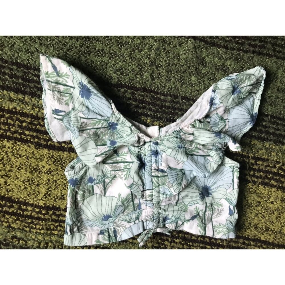 Kate Quinn Aqua Poppies Crop